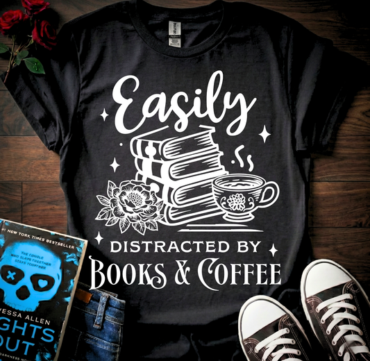 Books & Coffee T-Shirt