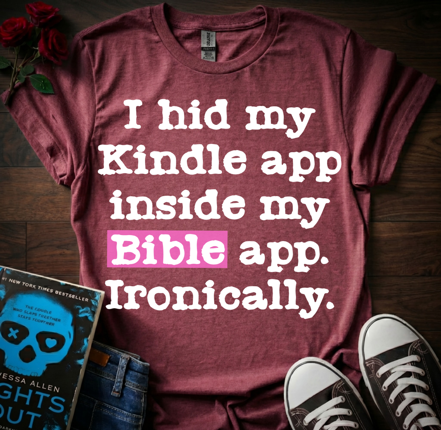 Hide My Kindle App T-Shirt