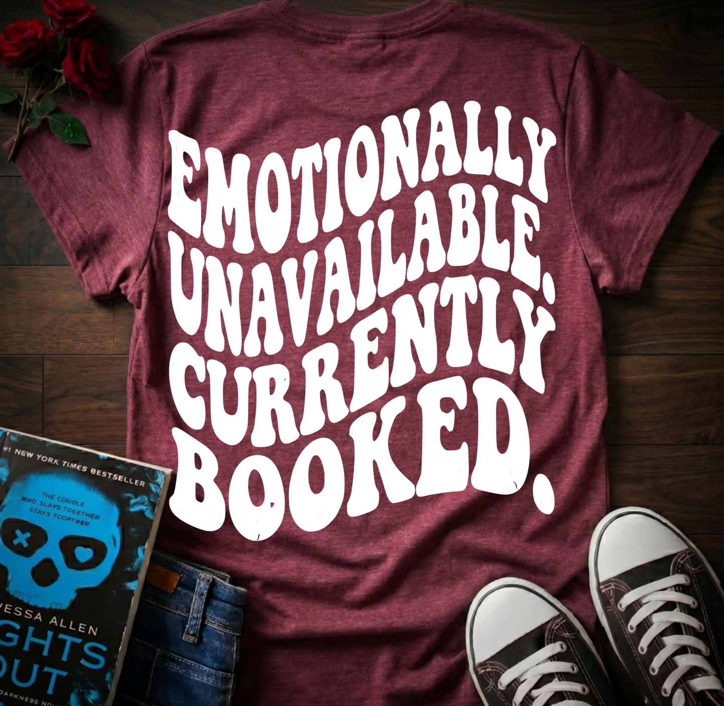 Currently Booked (Back Print)