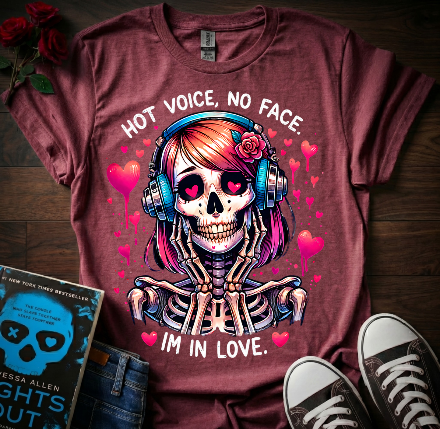 Hot Voice, No Face T-Shirt