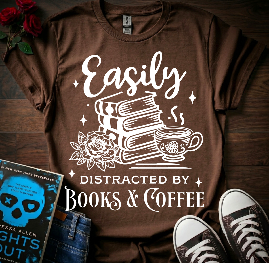 Books & Coffee T-Shirt