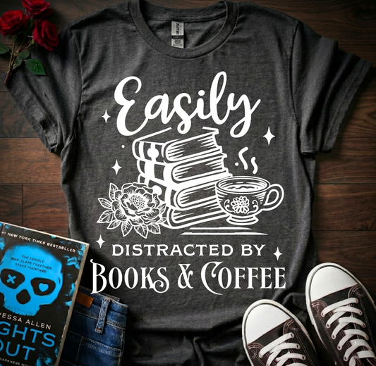 Books & Coffee T-Shirt