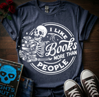Like Books More T-Shirt