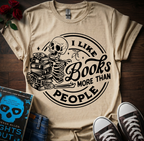Like Books More T-Shirt