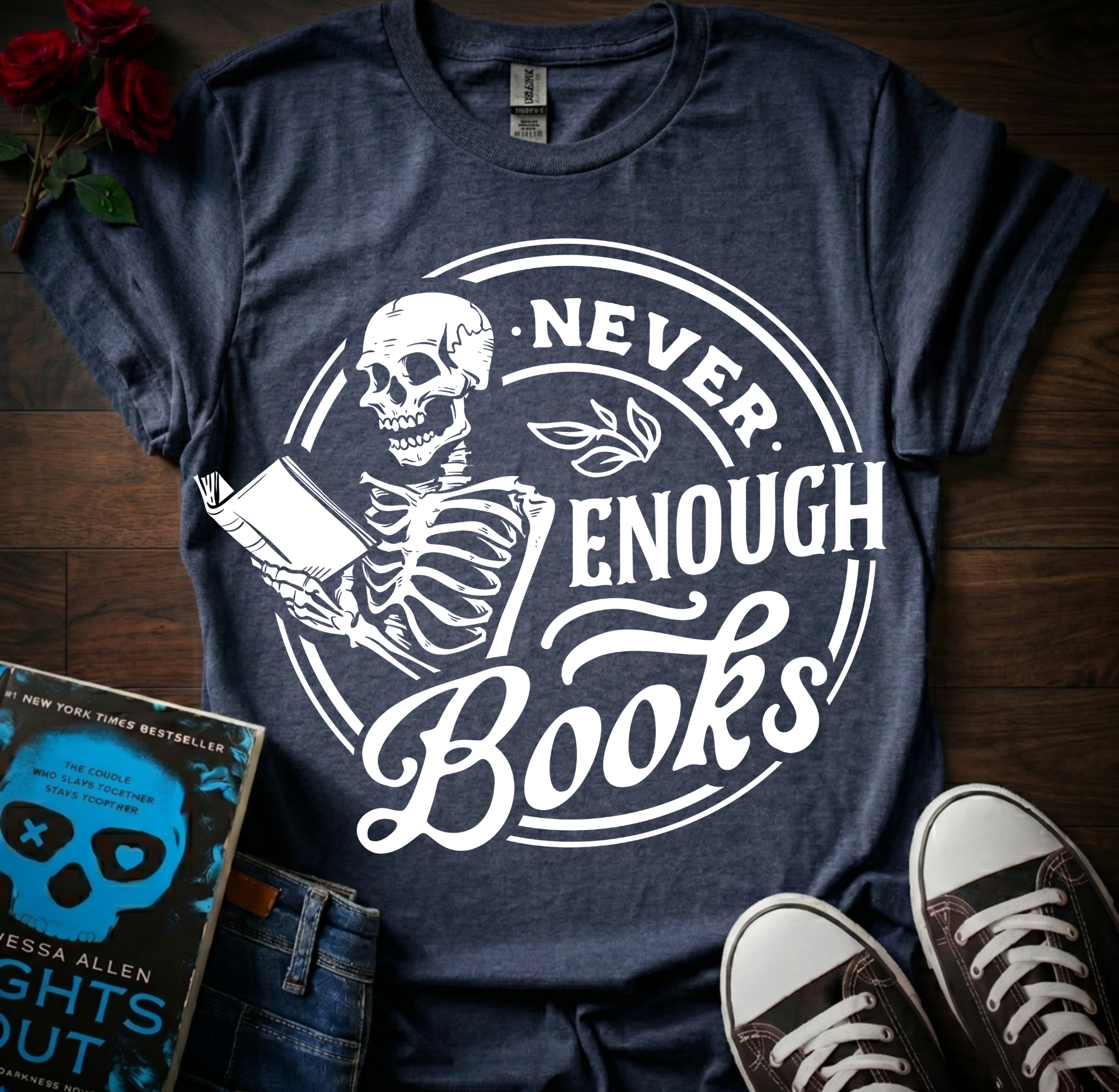 Never Enough Books T-Shirt