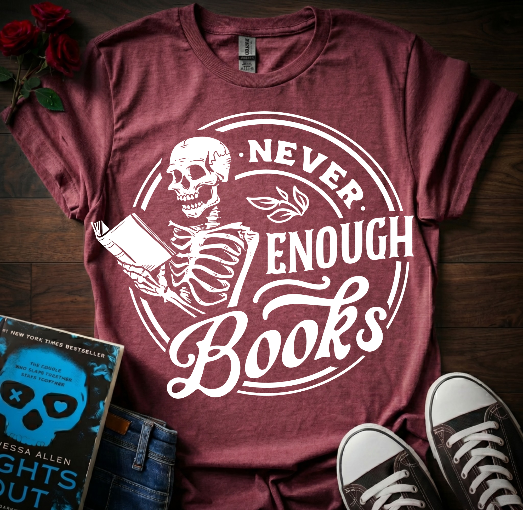 Never Enough Books T-Shirt