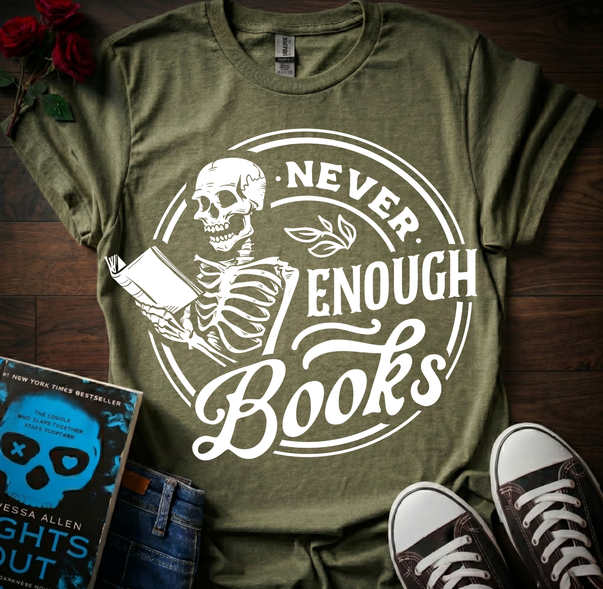 Never Enough Books T-Shirt