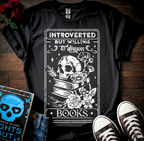 Willing To Discuss Books T-Shirt