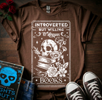 Willing To Discuss Books T-Shirt