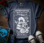 Willing To Discuss Books T-Shirt