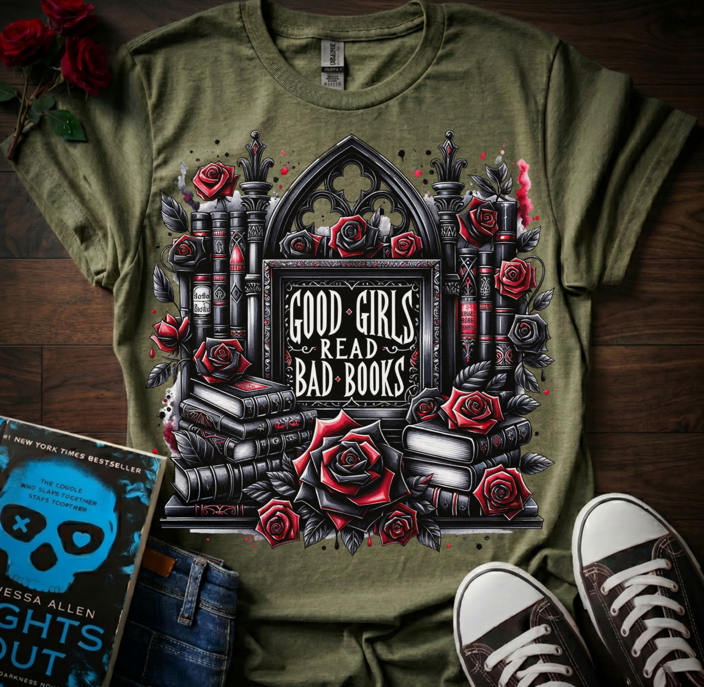 Good Girls Read Bad Books T-Shirt