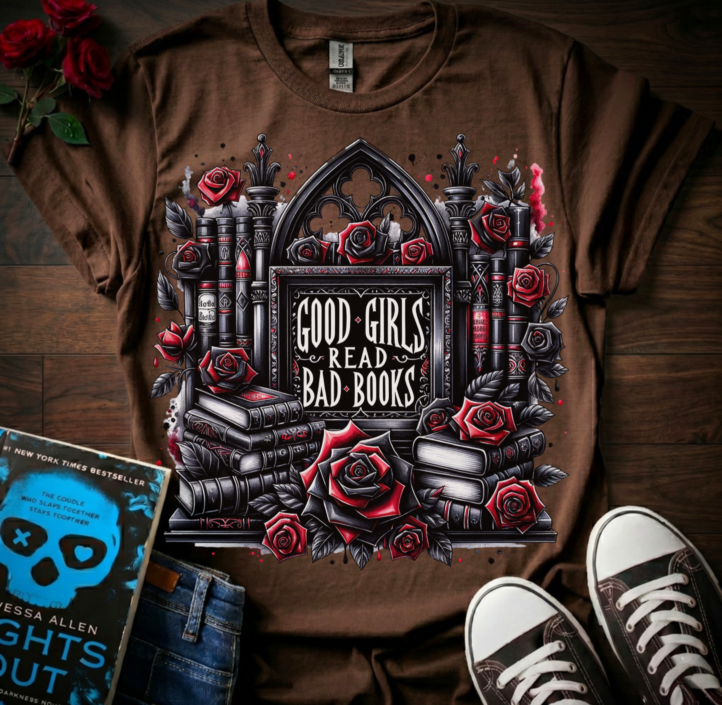 Good Girls Read Bad Books T-Shirt