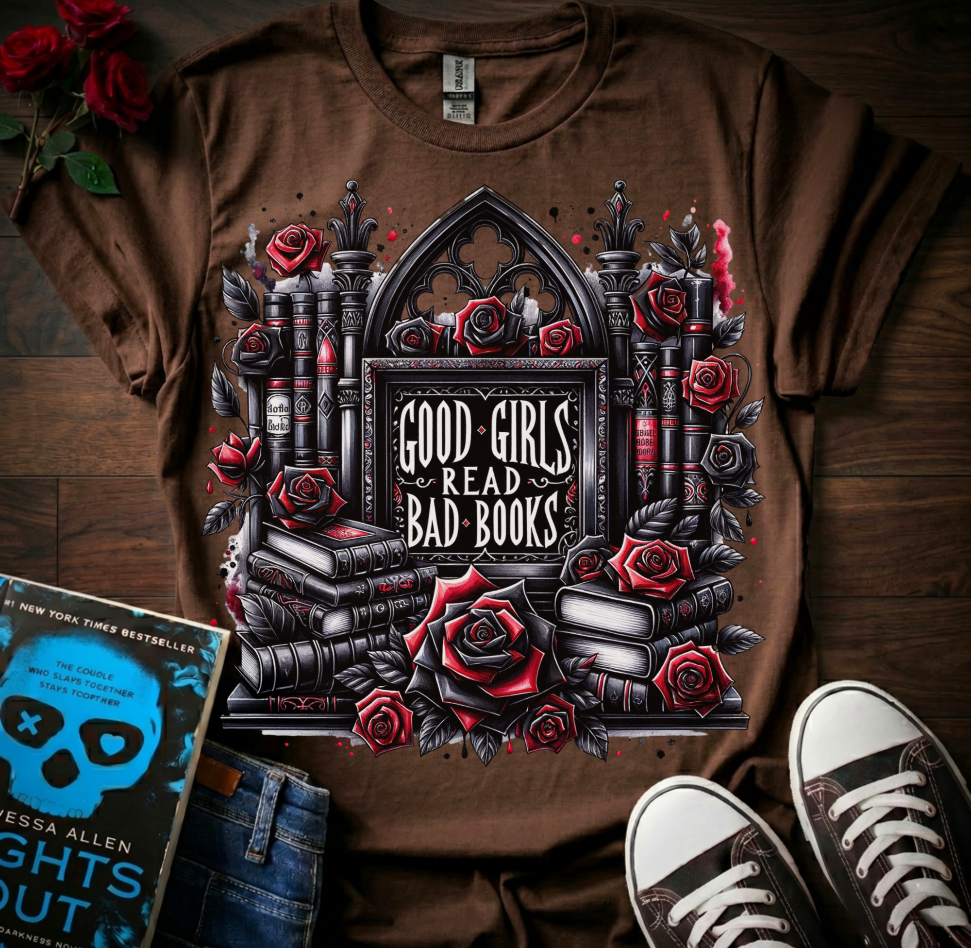 Good Girls Read Bad Books T-Shirt