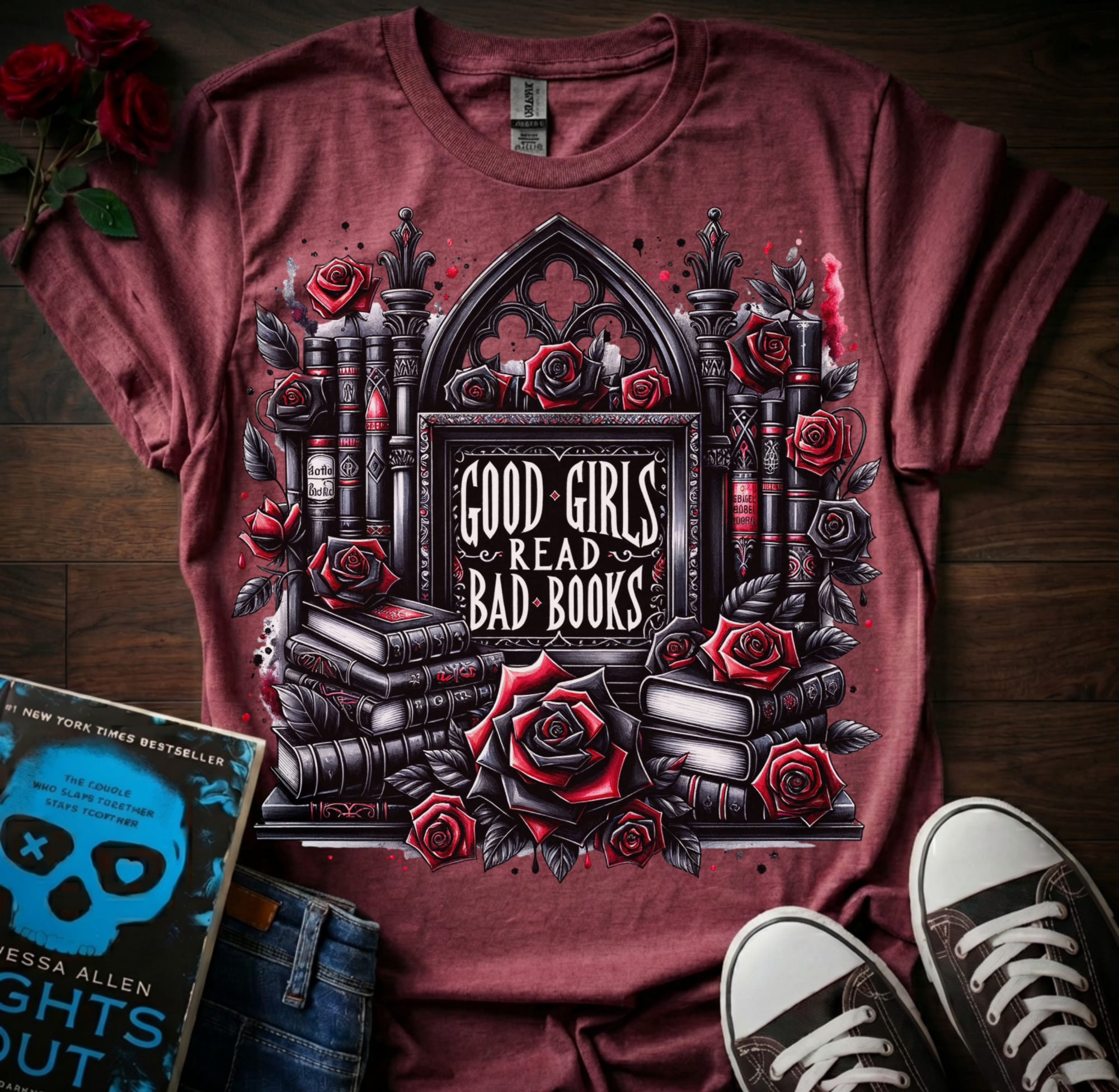 Good Girls Read Bad Books T-Shirt
