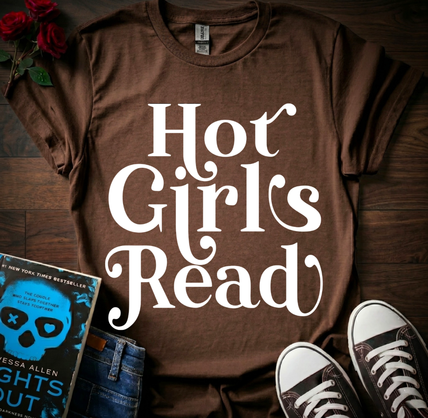 Hot Girls Read T-Shirt