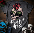 Run Little Mouse T-Shirt (Back Print)