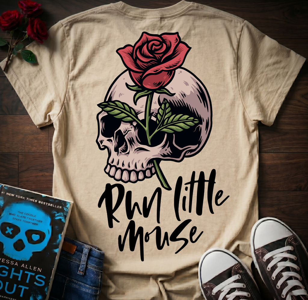 Run Little Mouse T-Shirt (Back Print)