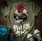 Run Little Mouse T-Shirt (Back Print)