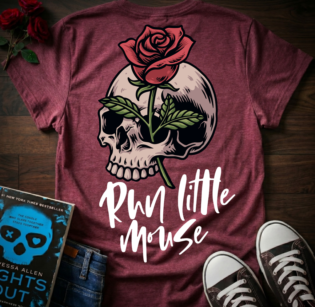 Run Little Mouse T-Shirt (Back Print)