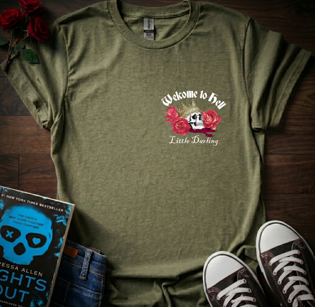 Welcome To Hell T-Shirt (Front & Back Prints)