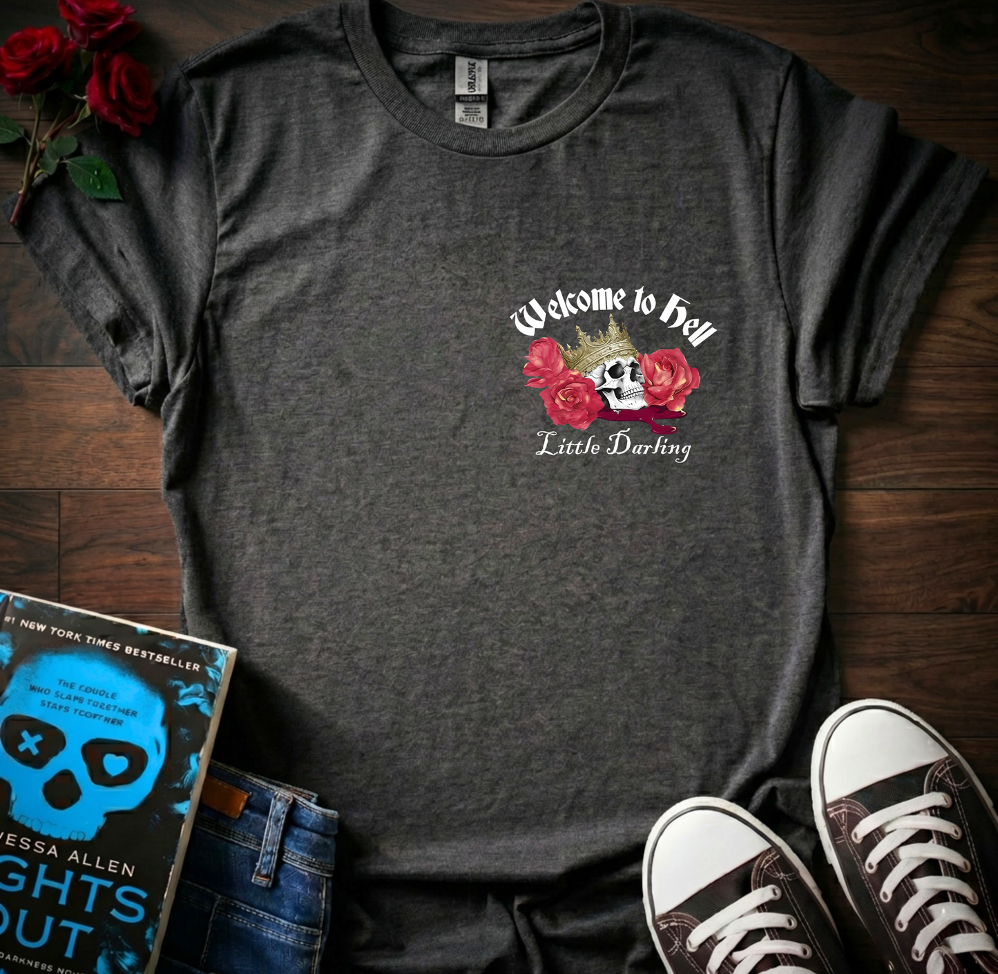Welcome To Hell T-Shirt (Front & Back Prints)