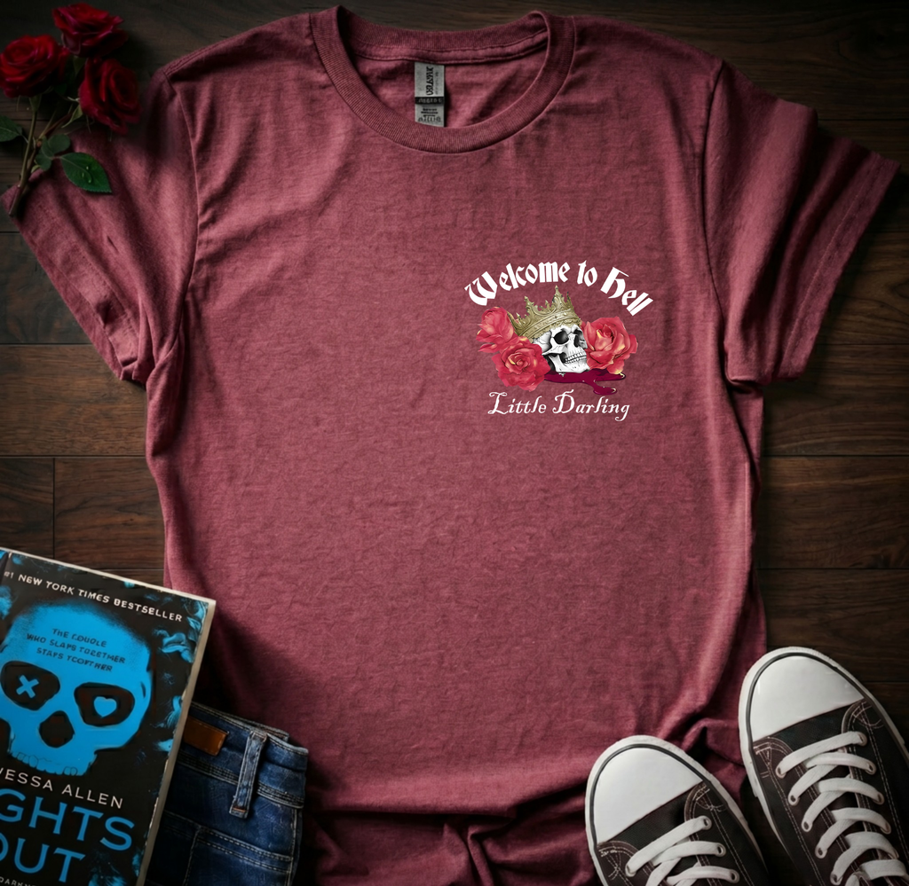 Welcome To Hell T-Shirt (Front & Back Prints)