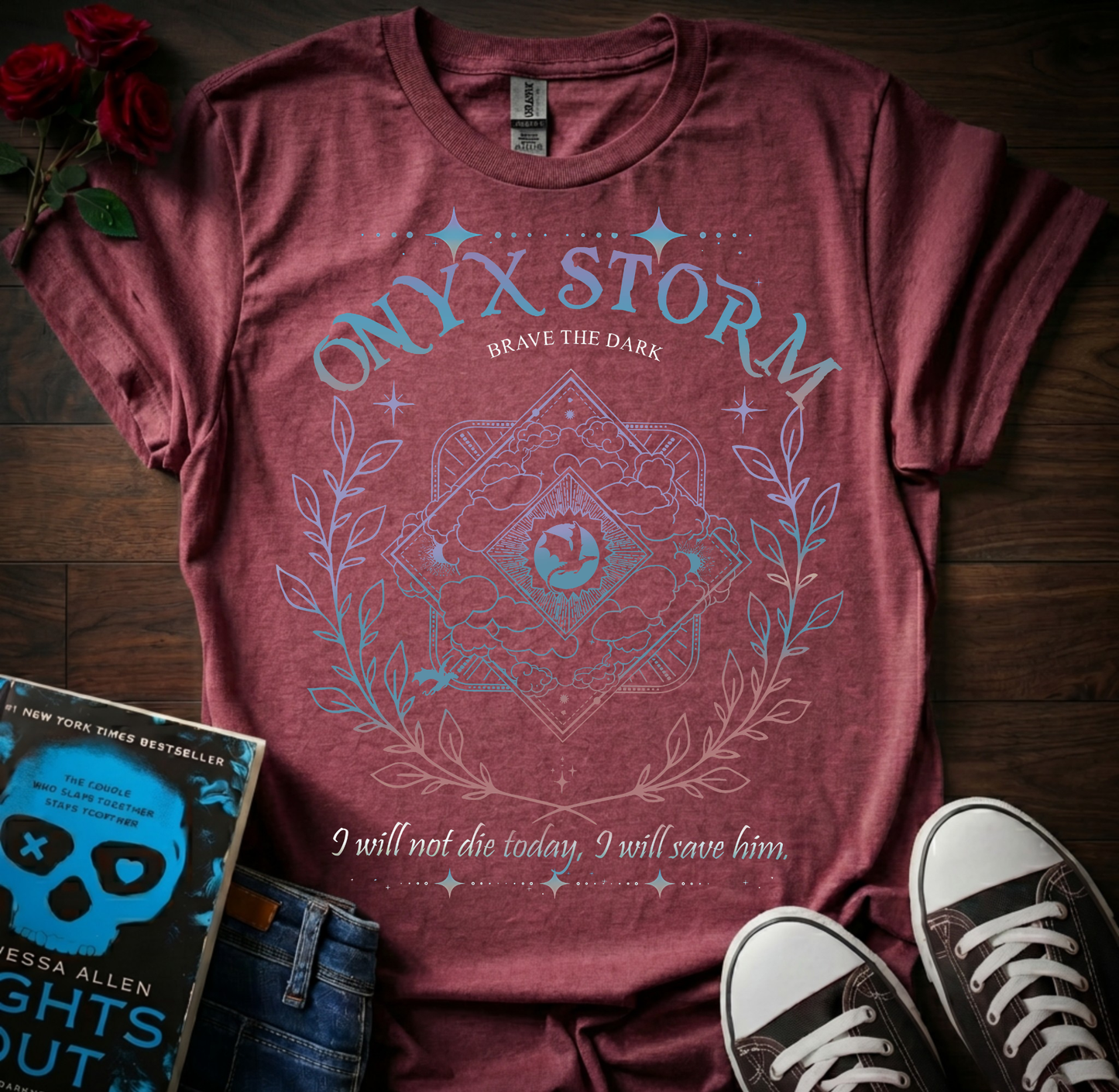 Onyx Storm (Front & Back Prints)