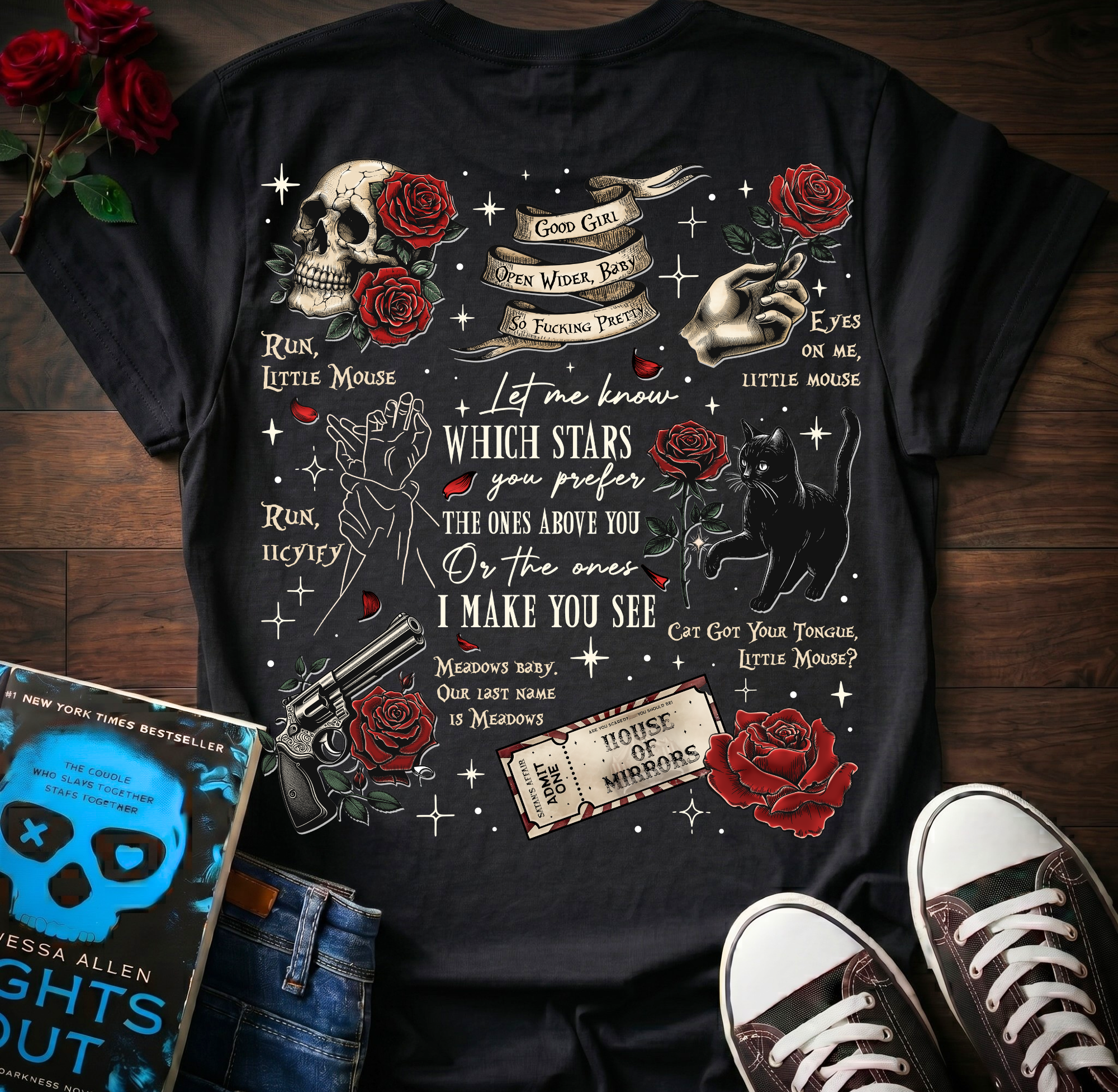 Cat & Mouse (Front & Back Prints)
