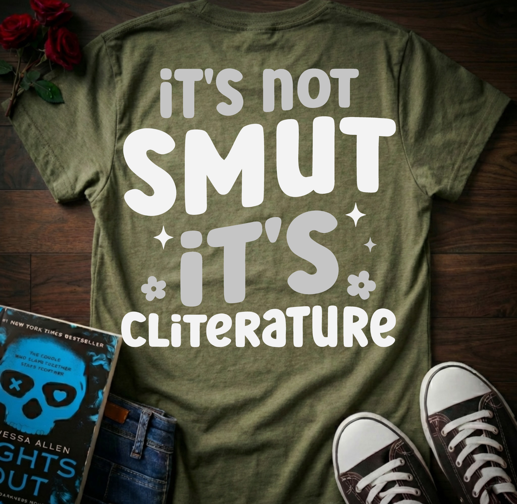 Cliterature T-Shirt (Back Print)