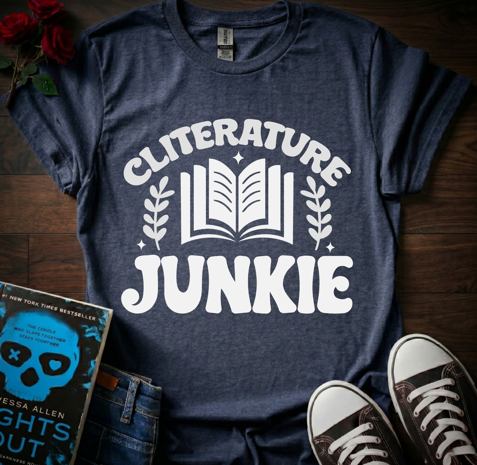 Cliterture Junkie T-Shirt