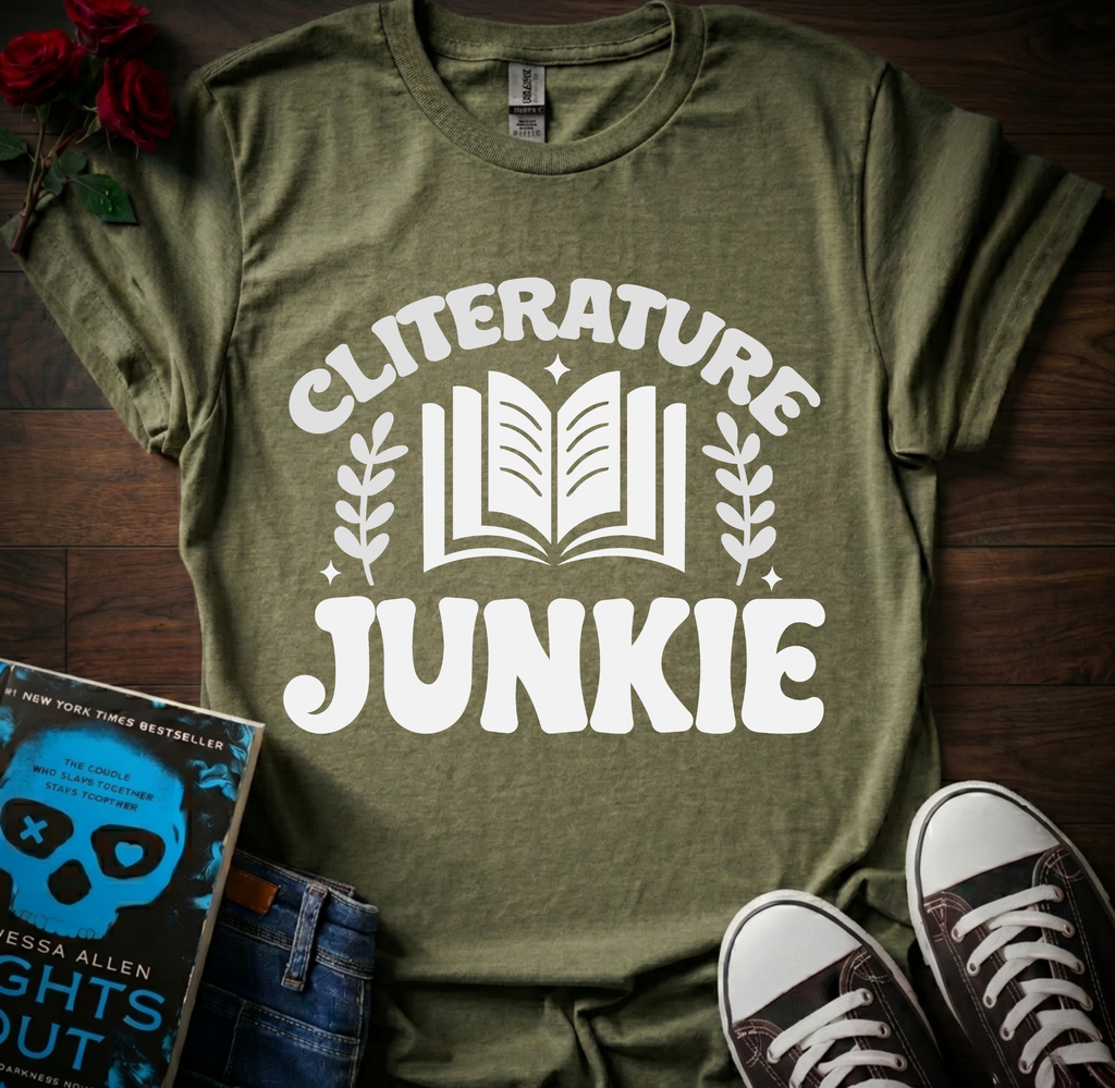 Cliterture Junkie T-Shirt