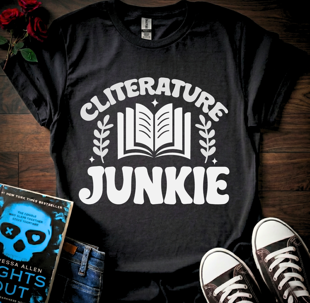 Cliterture Junkie T-Shirt