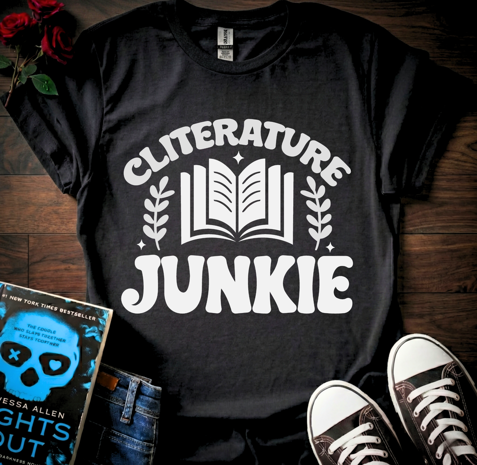 Cliterture Junkie T-Shirt