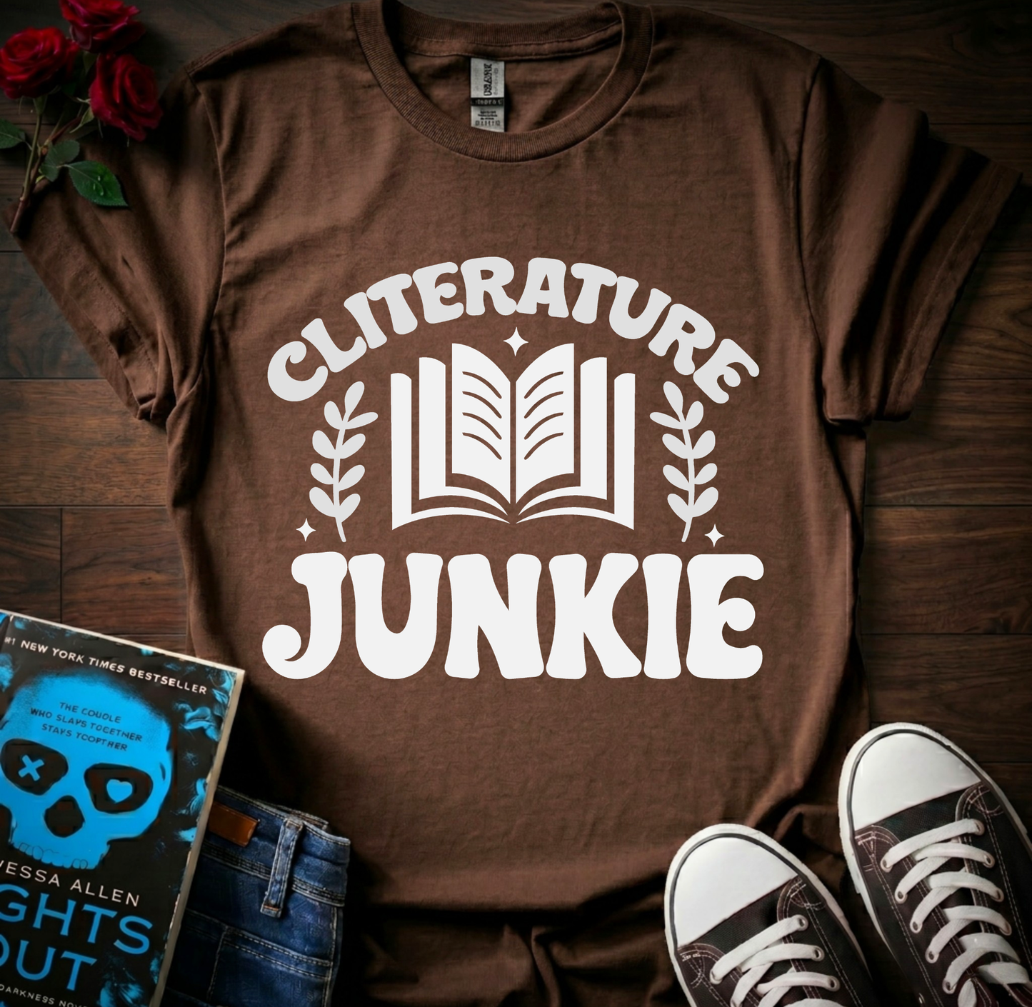 Cliterture Junkie T-Shirt