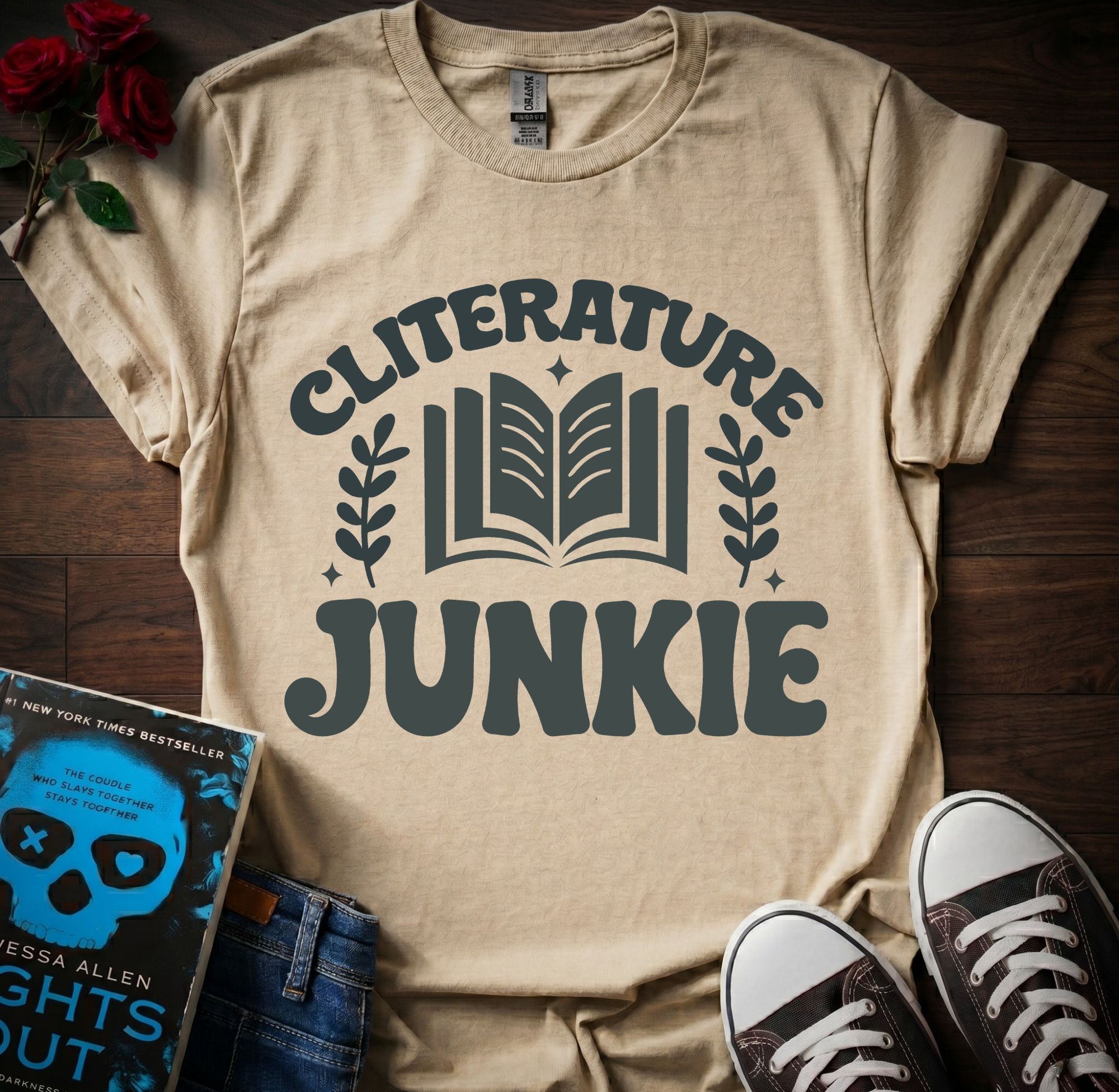 Cliterture Junkie T-Shirt