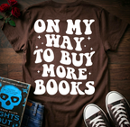 Buying More Books (Back Print)