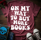 Buying More Books (Back Print)