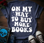 Buying More Books (Back Print)