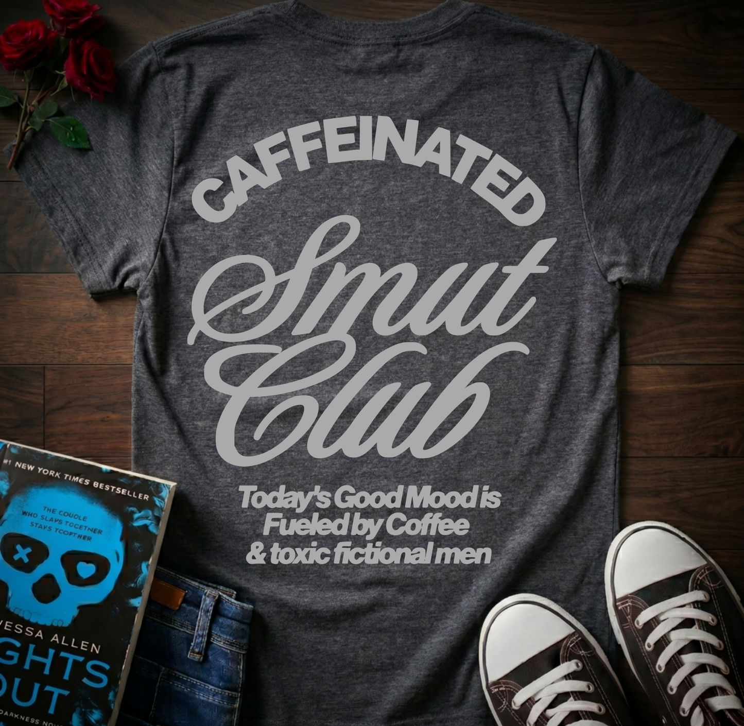 Caffeinated Smut Club (Back Print)