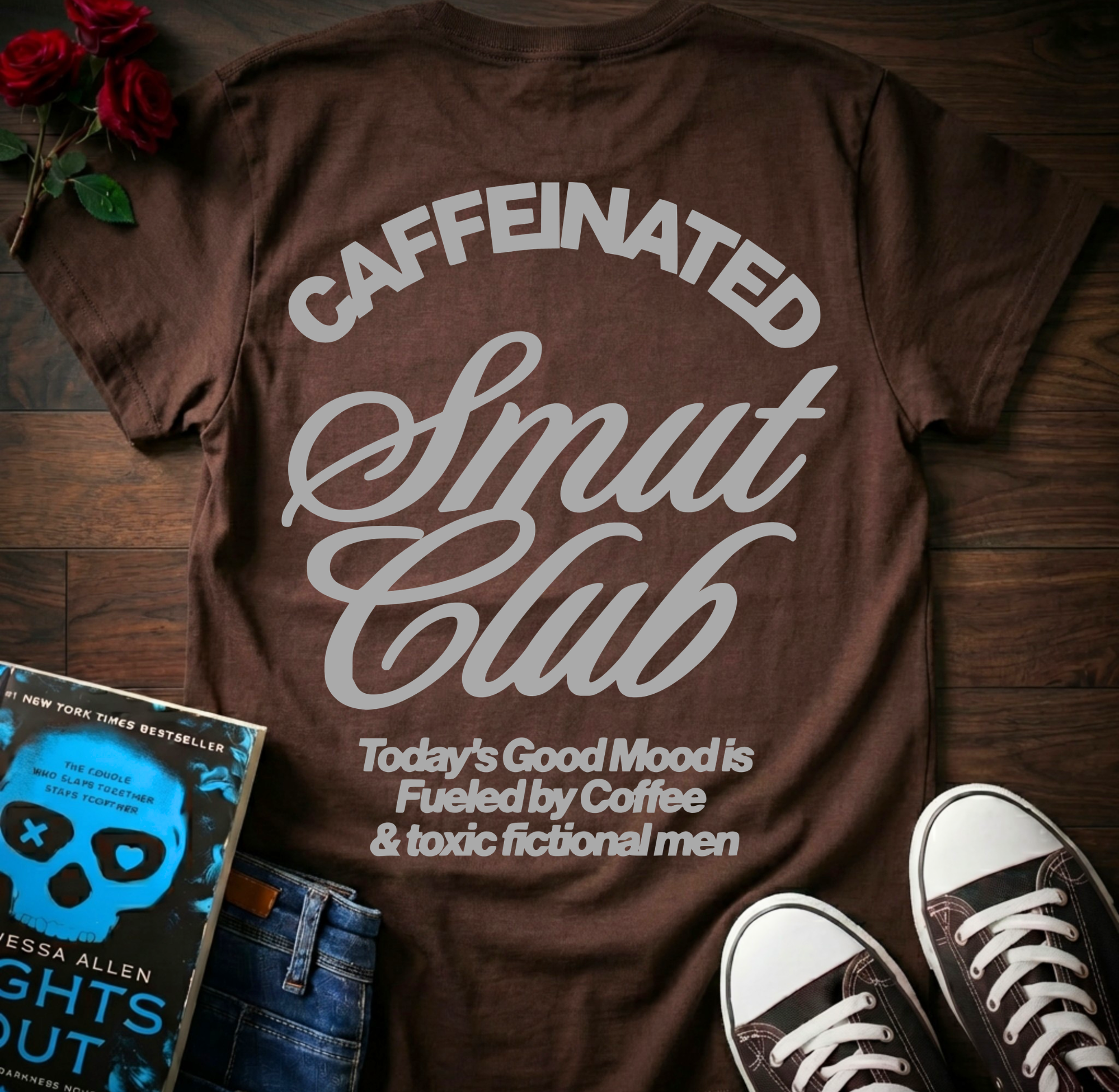 Caffeinated Smut Club (Back Print)