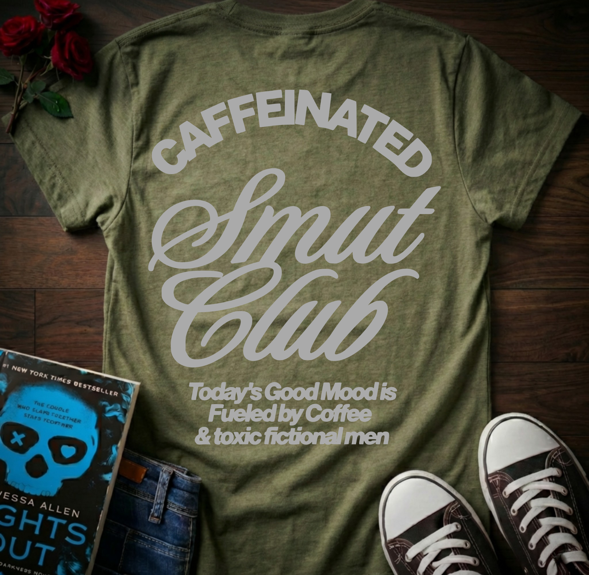Caffeinated Smut Club (Back Print)