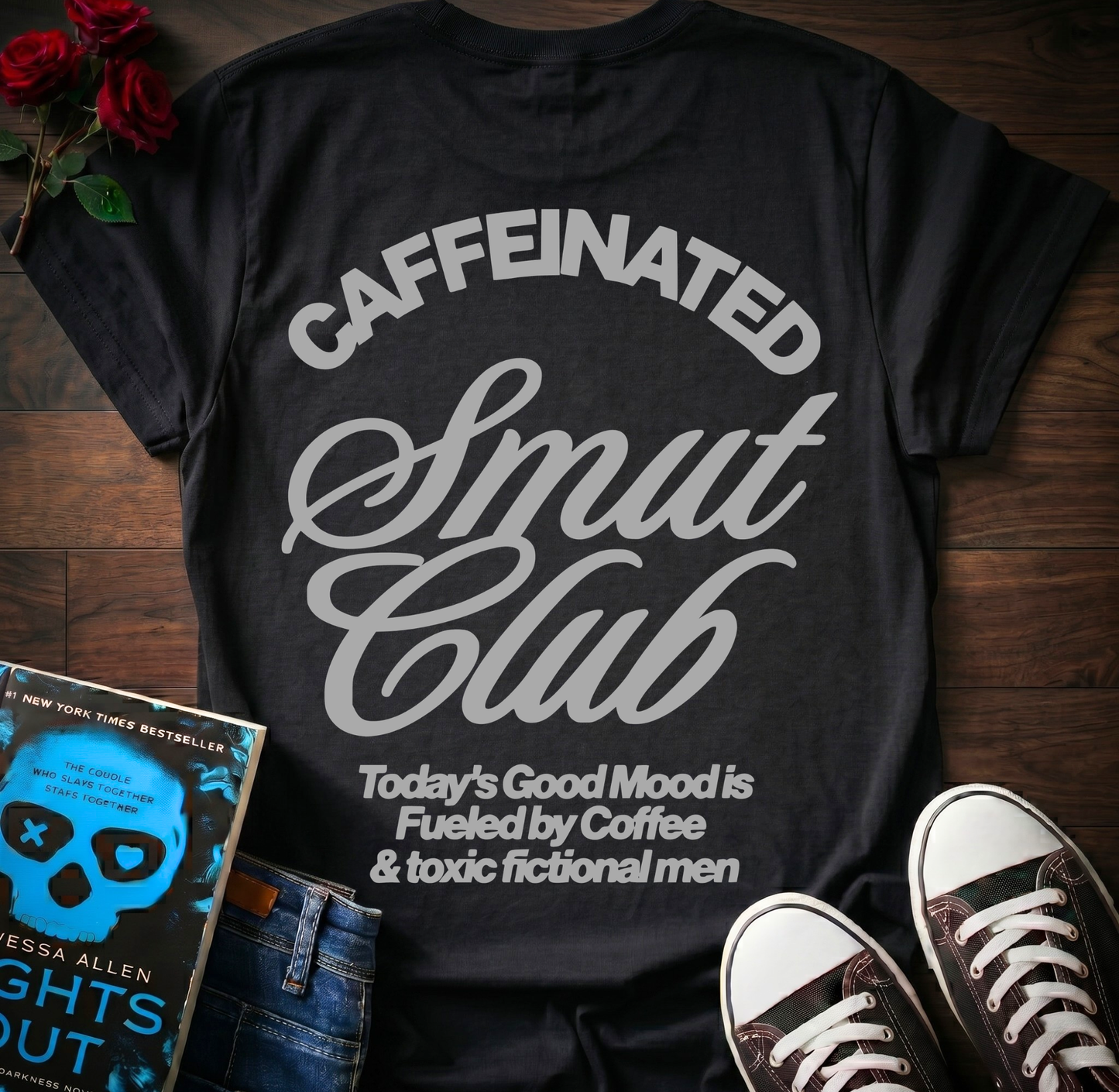 Caffeinated Smut Club (Back Print)