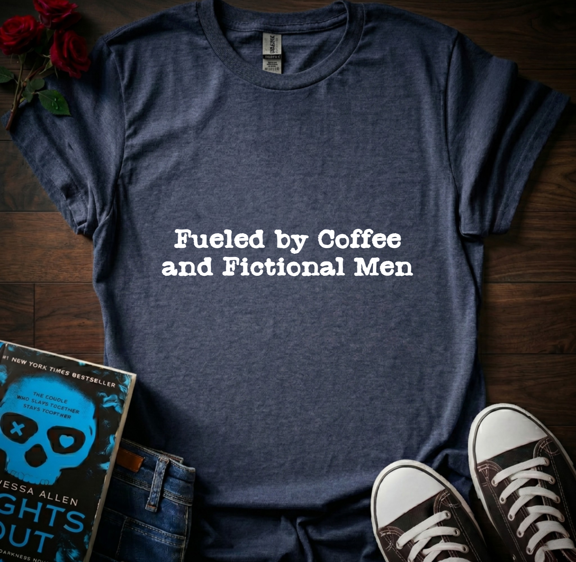 Coffee & Fictional Men T-Shirt