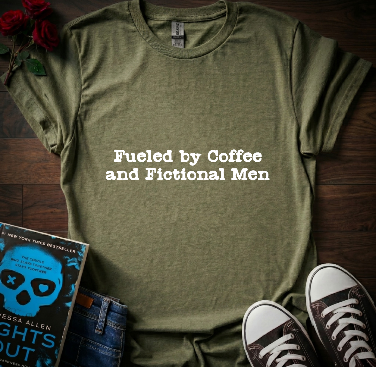 Coffee & Fictional Men T-Shirt