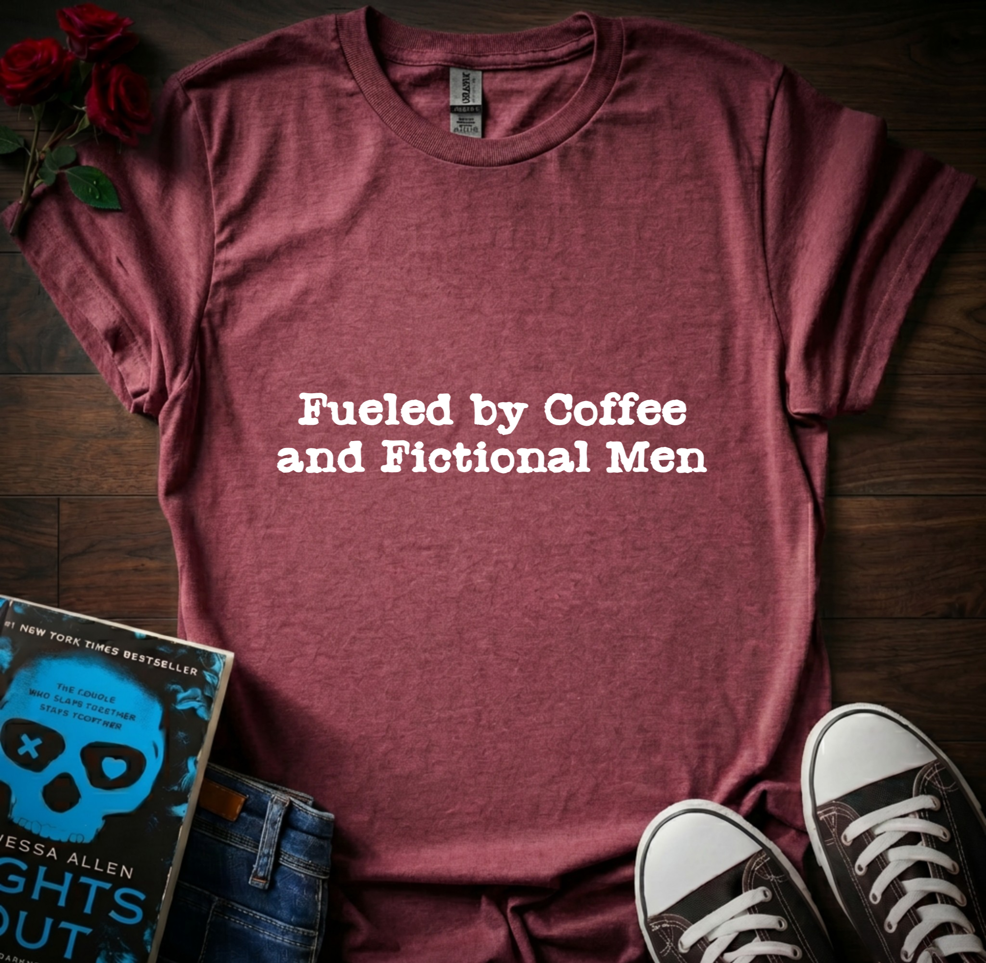 Coffee & Fictional Men T-Shirt