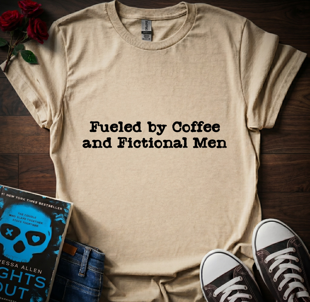 Coffee & Fictional Men T-Shirt