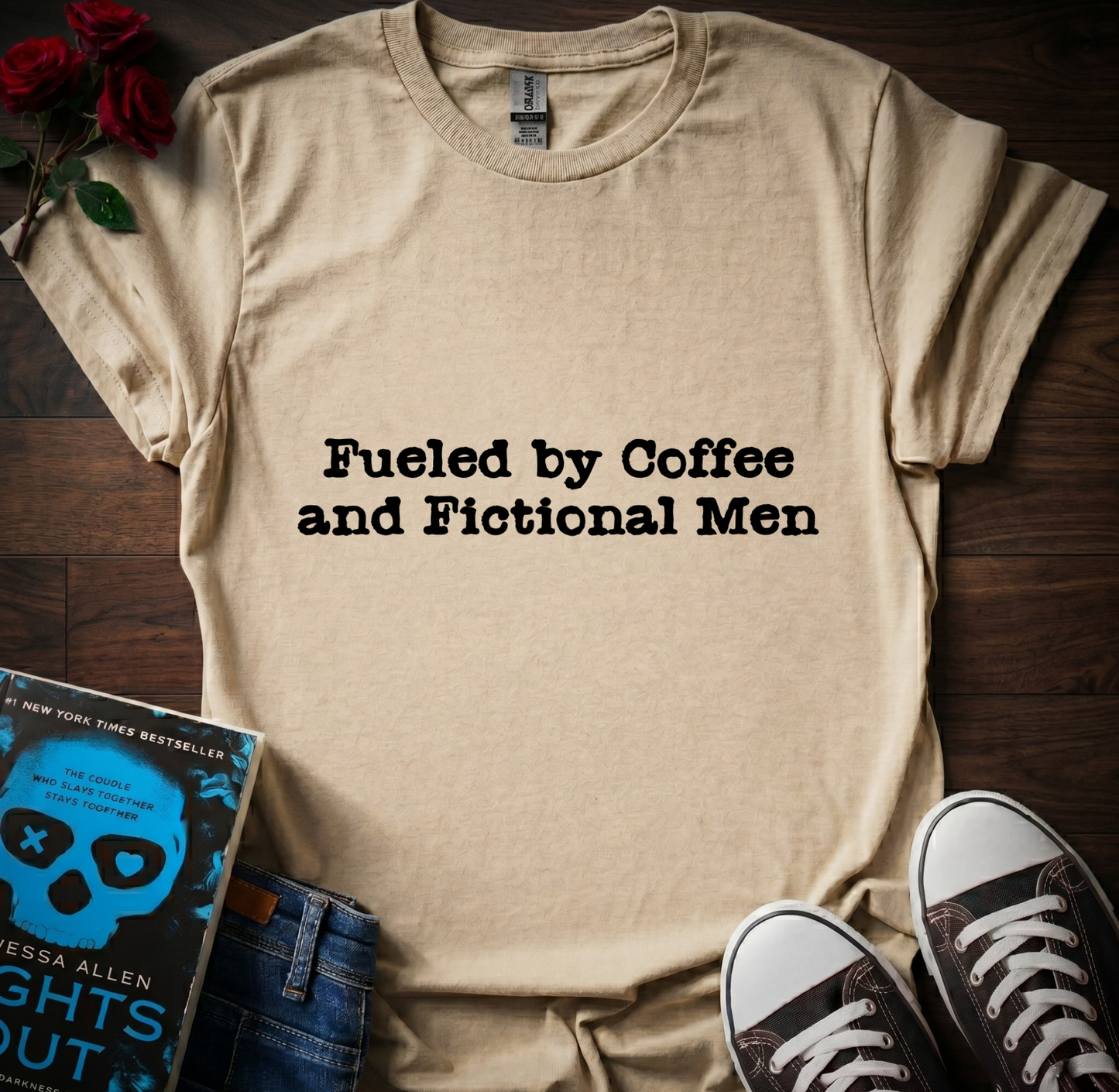 Coffee & Fictional Men T-Shirt
