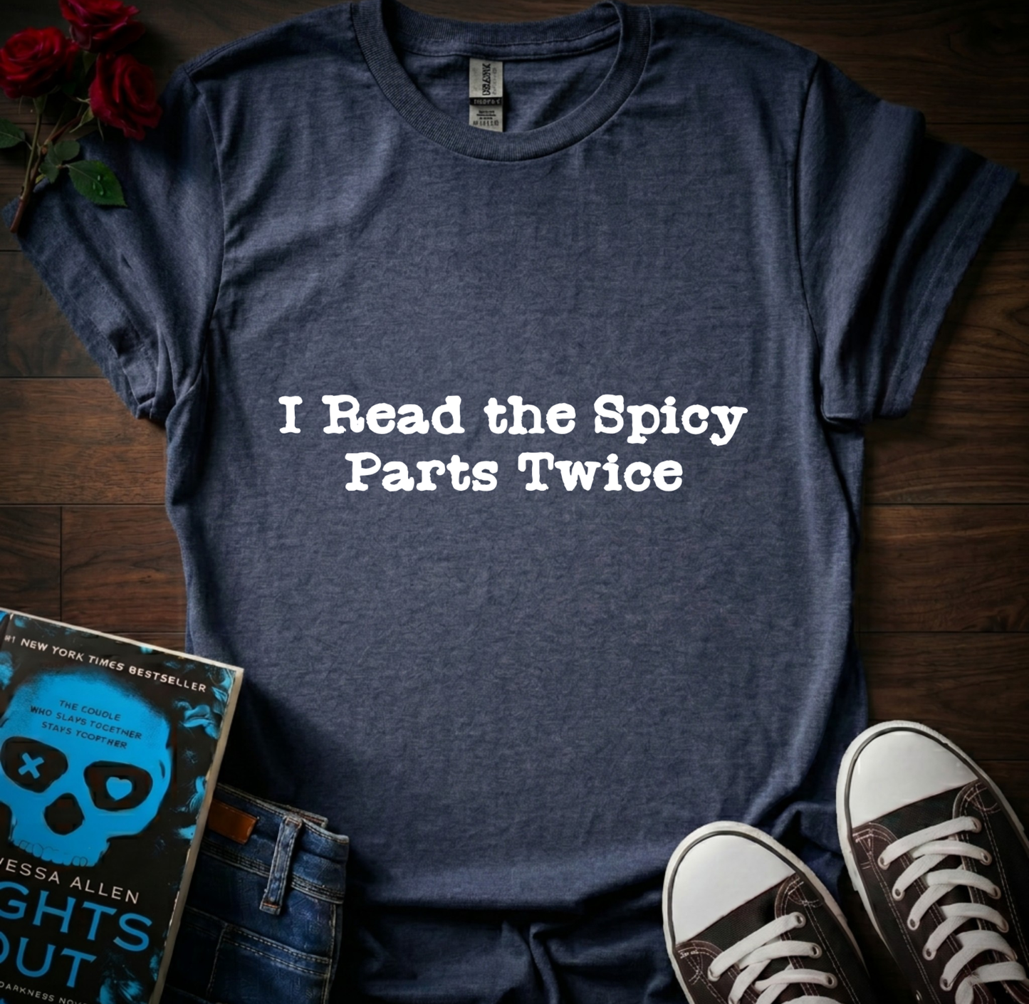 Read Spicy Parts Twice T-Shirt