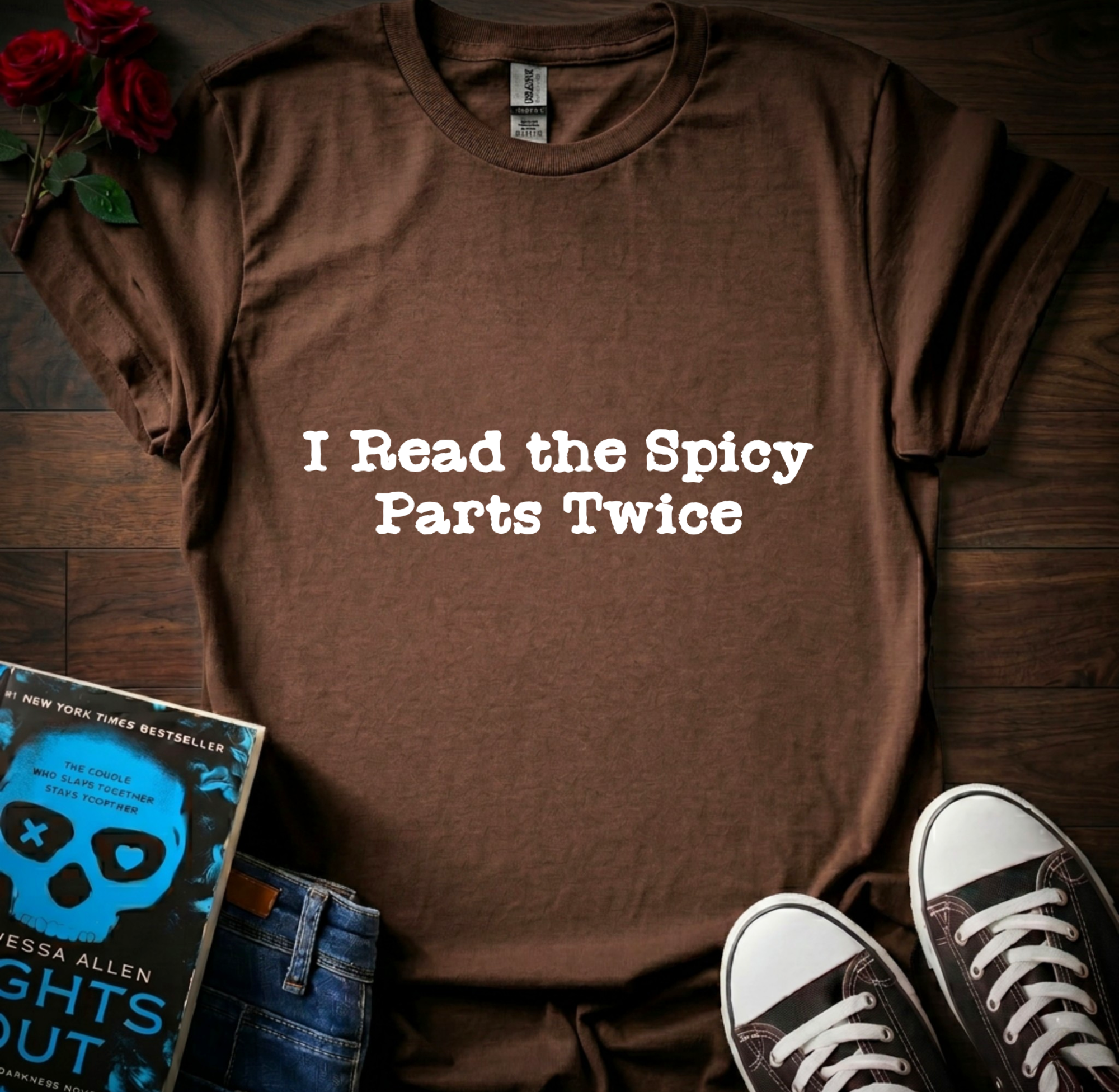 Read Spicy Parts Twice T-Shirt