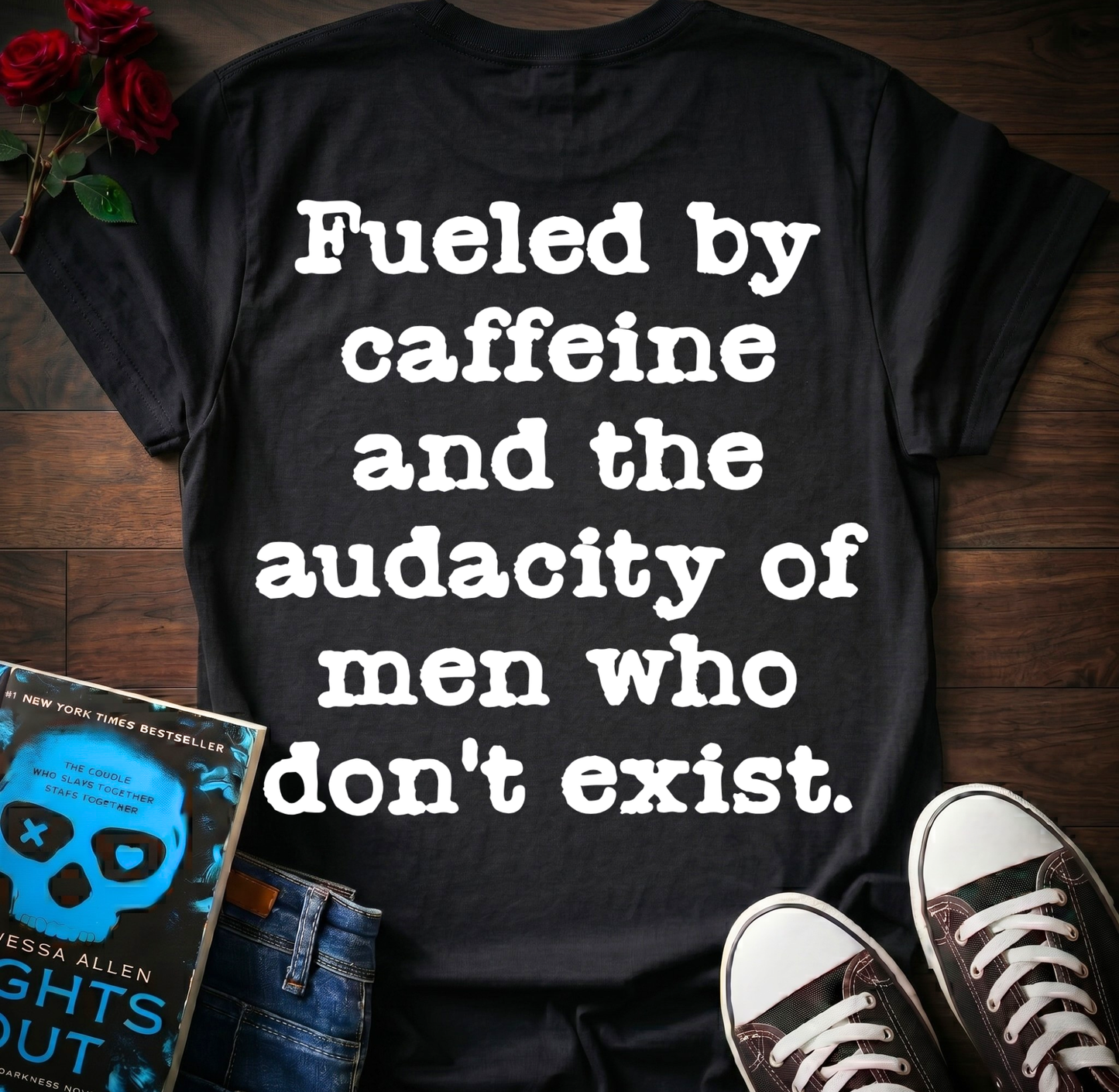 Fueled By Caffeine (Back Print)